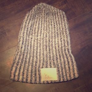 Love your melon grey & white hat brand new
